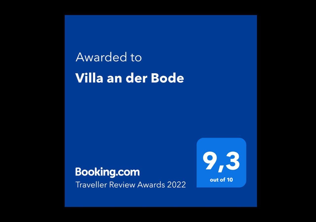 Villa An Der Bode Thale Eksteriør bilde